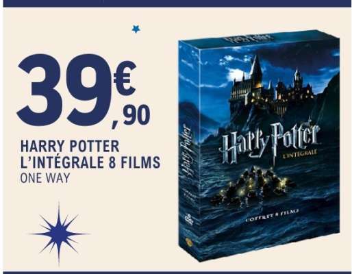 HARRY POTTER L'INTÉGRALE 8 FILMS
