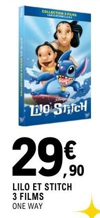 LILO ET STITCH 3 FILMS