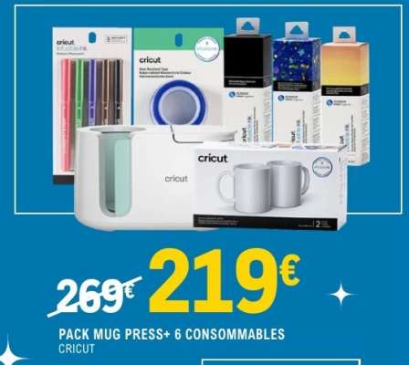 PACK MUG PRESS+ 6 CONSOMMABLES
