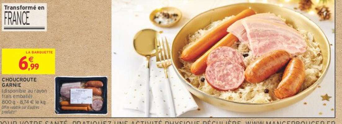 CHOUCROUTE GARNIE