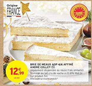 BRIE DE MEAUX AOP 4/4 AFFINÉ ANDRÉ COLLET