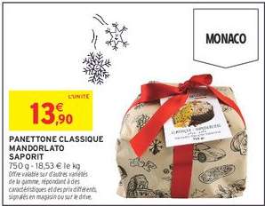 PANETTONE CLASSIQUE MANDORLATO SAPORIT