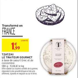 TZATZIKI LE TRAITEUR GOURMET