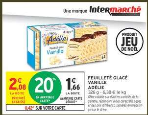 FEUILLETÉ GLACÉ VANILLE ADÉLIE