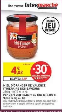 Miel d'oranger de Valence