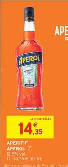 APÉRITIF Apérol