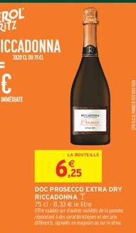 DOC PROSECCO EXTRA DRY RICCADONNA