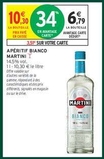 Apéritif Bianco Martini