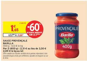 SAUCE PROVENÇALE BARILLA