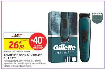 TONDEUSE BODY & INTIMATE GILLETTE