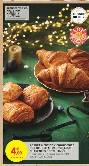 Assortiment de Viennoiseries