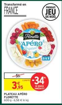 Plateau Apero Florette