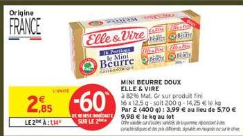 MINI BEURRE DOUX ELLE & VIRE