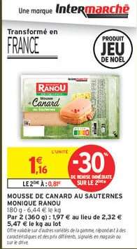 Mousse de Canard au Sauternes Monique Ranou