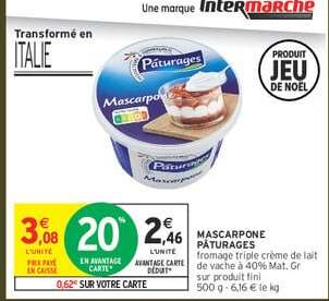 Mascarpone Pâturages