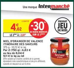 MIEL D'ORANGER DE VALENCE ITINÉRAIRE DES SAVEURS