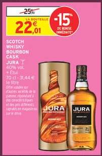 Scotch Whisky Bourbon Cask Jura