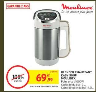 BLENDER CHAUFFANT EASY SOUP MOULINEX