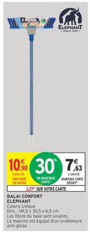 BALAI CONFORT 'ELEPHANT'