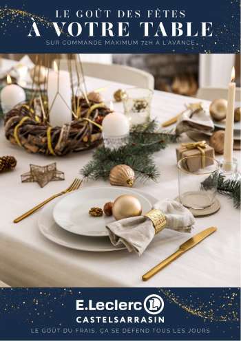 Catalogue E.Leclerc - 01/12/2025 - 31/12/2025.
