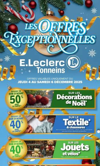 Catalogue E.Leclerc - 04/12/2025 - 07/12/2025.
