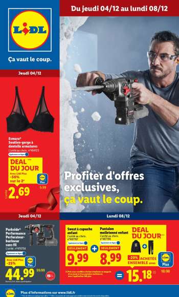 Catalogue Lidl - 04/12/2025 - 08/12/2025.
