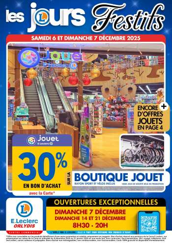 Catalogue E.Leclerc - 06/12/2025 - 07/12/2025.