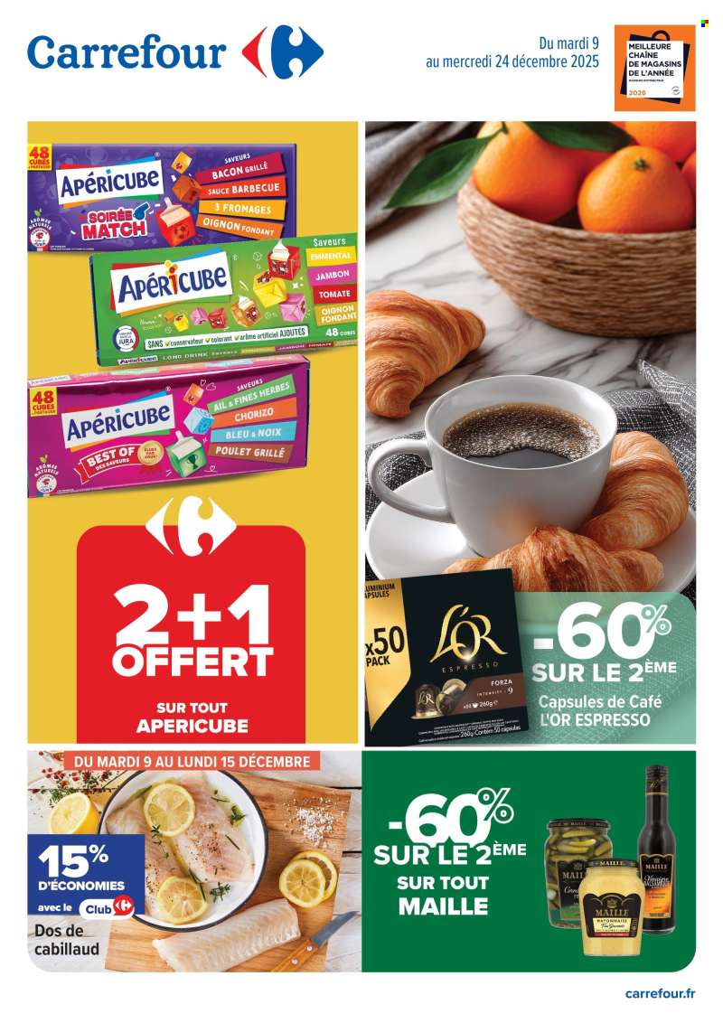 Catalogue Carrefour Hypermarchés - 09/12/2025 - 24/12/2025.