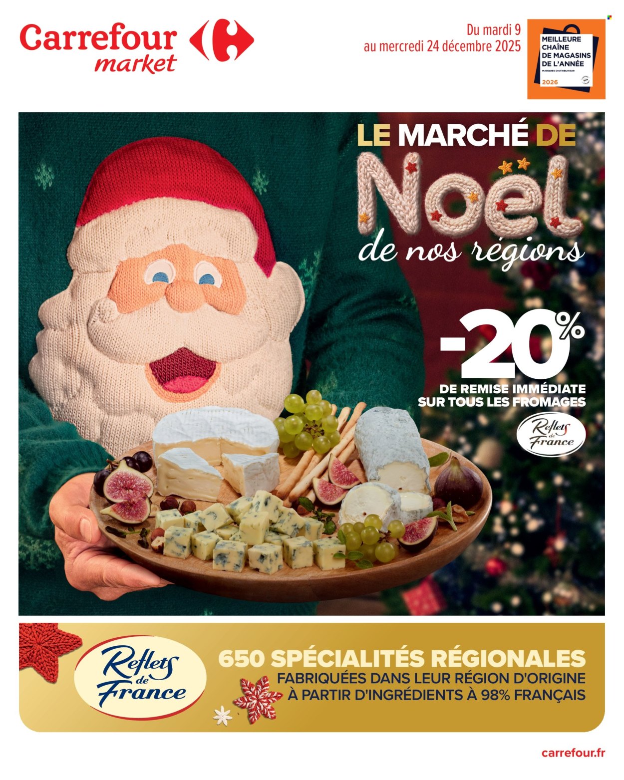 Catalogue Carrefour Market - 09/12/2025 - 24/12/2025. Page 1