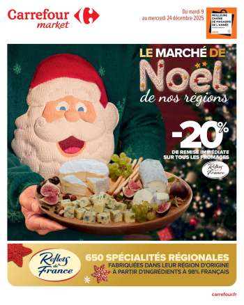 Catalogue Carrefour Market - 09/12/2025 - 24/12/2025.