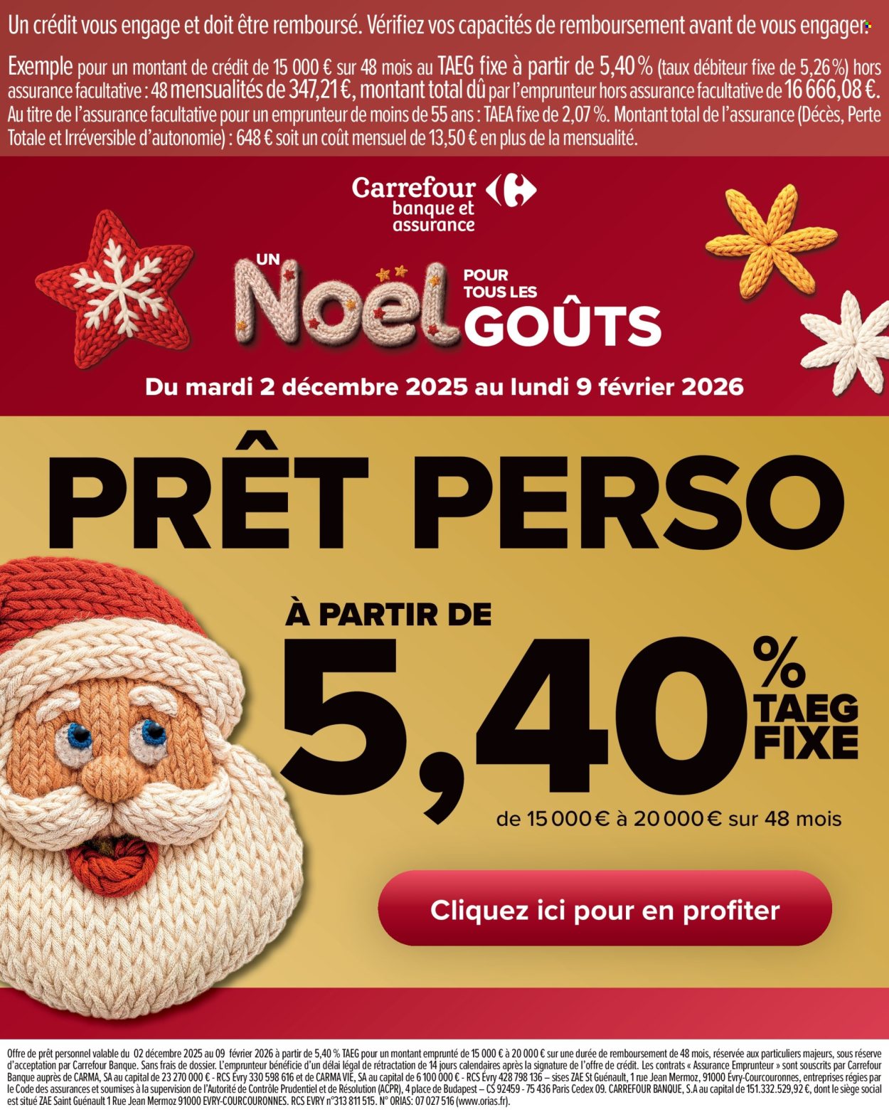 Catalogue Carrefour Market - 08/12/2025 - 21/12/2025. Page 74