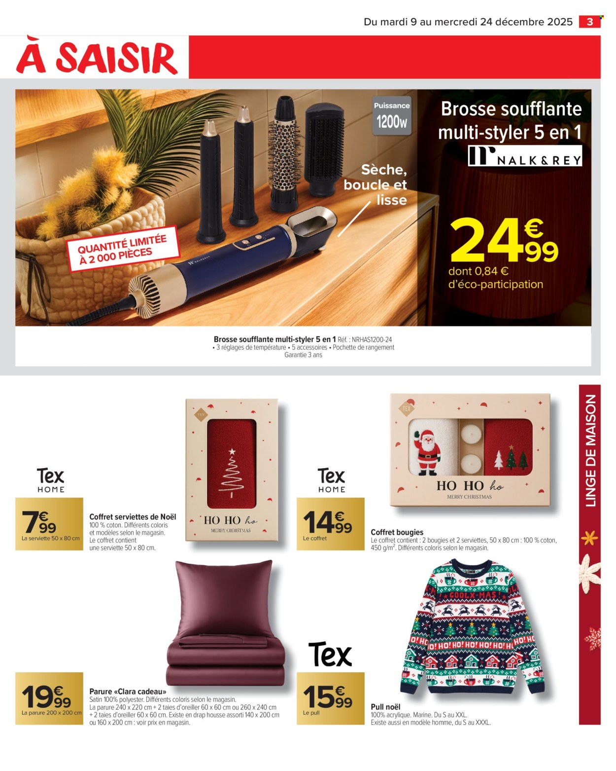 Catalogue Carrefour Market - 09/12/2025 - 24/12/2025. Page 3