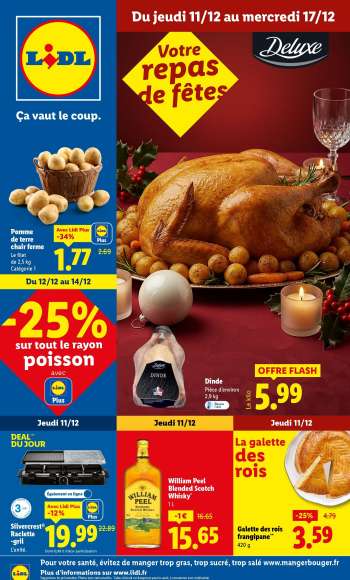 Catalogue Lidl - 11/12/2025 - 17/12/2025.