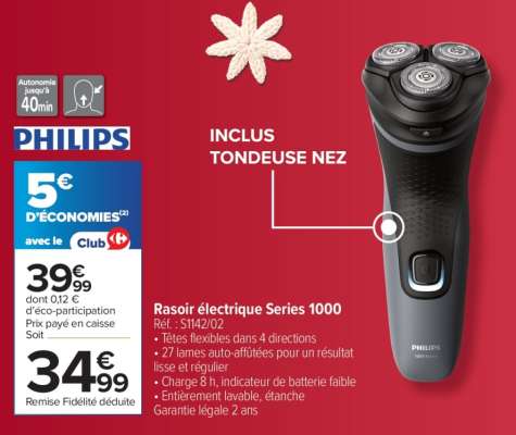 Rasoir électrique Series 1000
