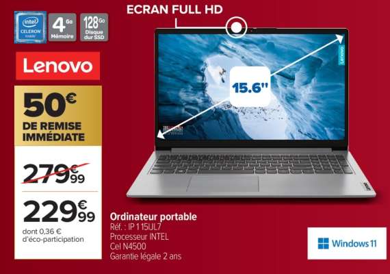 Ordinateur portable Lenovo