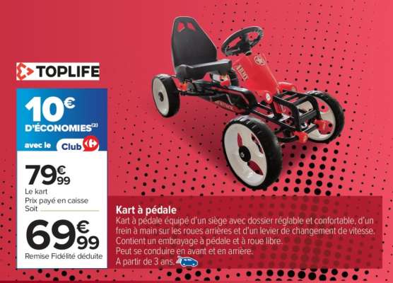 Kart à pédale