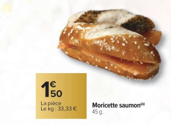 Moricette saumon