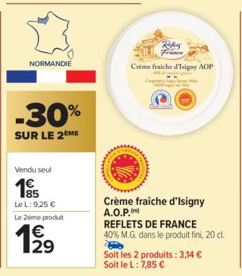 Crème Fraîche d’Isigny A.O.P.