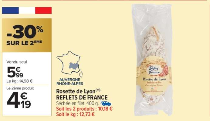 Rosette de Lyon REFLETS DE FRANCE