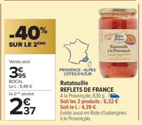 Ratatouille REFLETS DE FRANCE