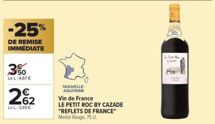 LE PETIT ROC BY CAZADE "REFLETS DE FRANCE"