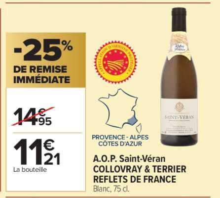 A.O.P. Saint-Véran COLLOVRAY & TERRIER REFLETS DE FRANCE