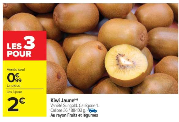 Kiwi jaune