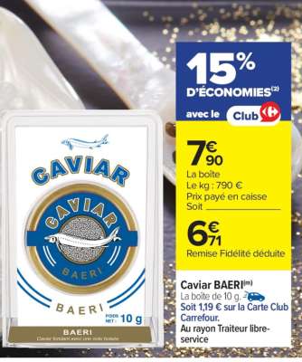 Caviar Baeri