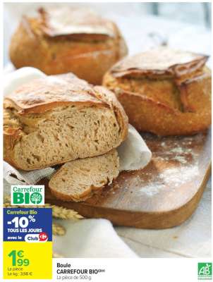Boule CARREFOUR BIO
