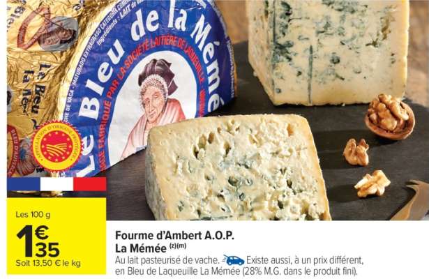 Fourme d'Ambert A.O.P. "La Mémée"