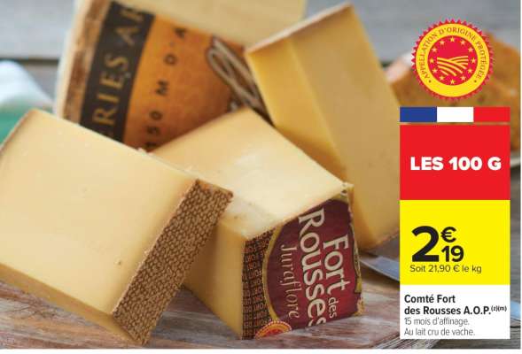 Comté Fort des Rousses A.O.P.