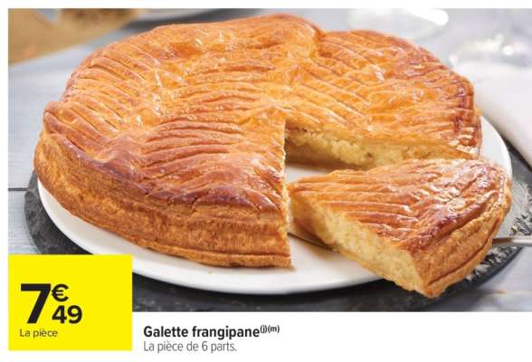 Galette frangipane