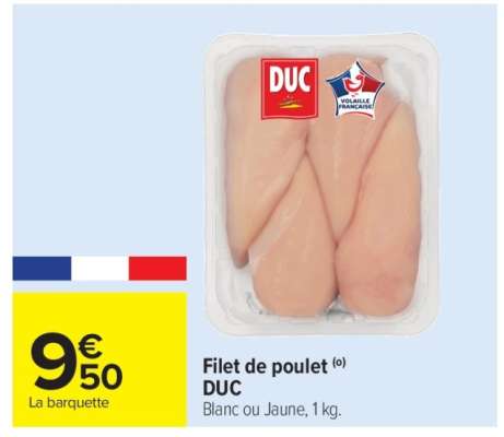 Filet de Poulet DUC