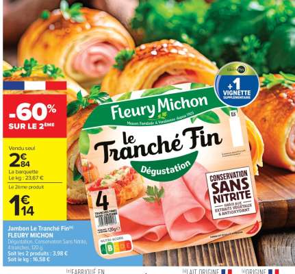 JAMBON LE TRANCHÉ FIN